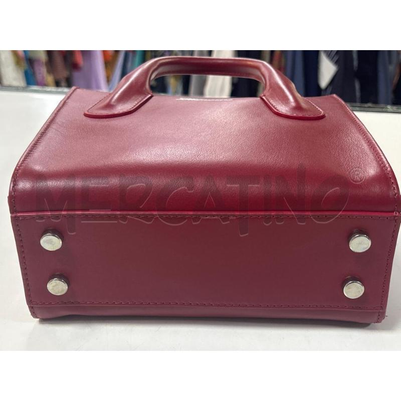 BORSA DONNA BLUMARINE IN PELLE ROSSA | Mercatino dell'Usato Ciampino 4