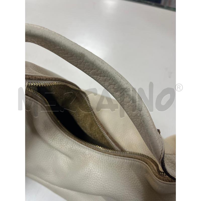 BORSA DONNA BORBONESE PELLE PANNA  | Mercatino dell'Usato Ciampino 4