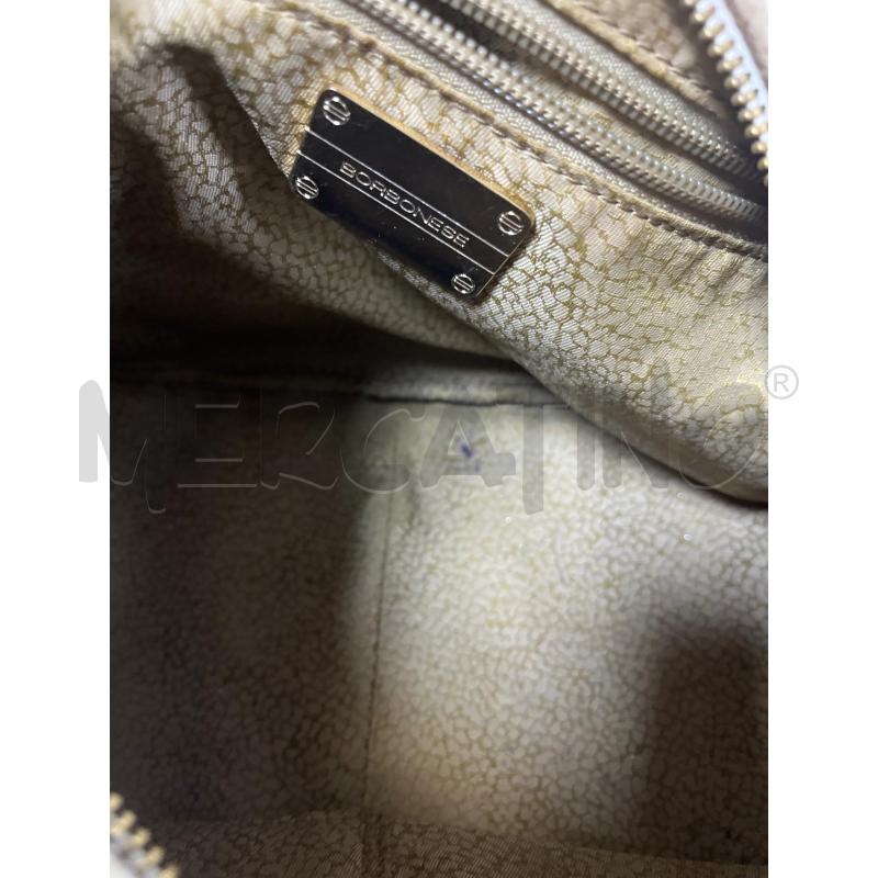 BORSA DONNA BORBONESE PELLE PANNA  | Mercatino dell'Usato Ciampino 5