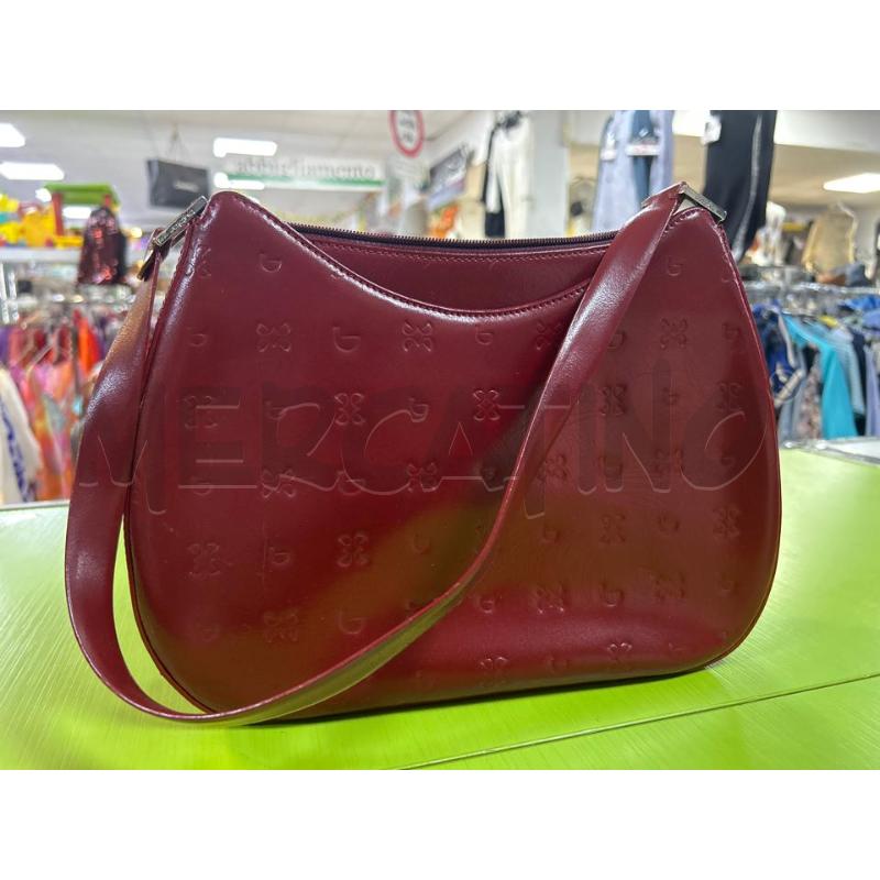 BORSA DONNA BYBLOS ROSSA PELLE | Mercatino dell'Usato Ciampino 1
