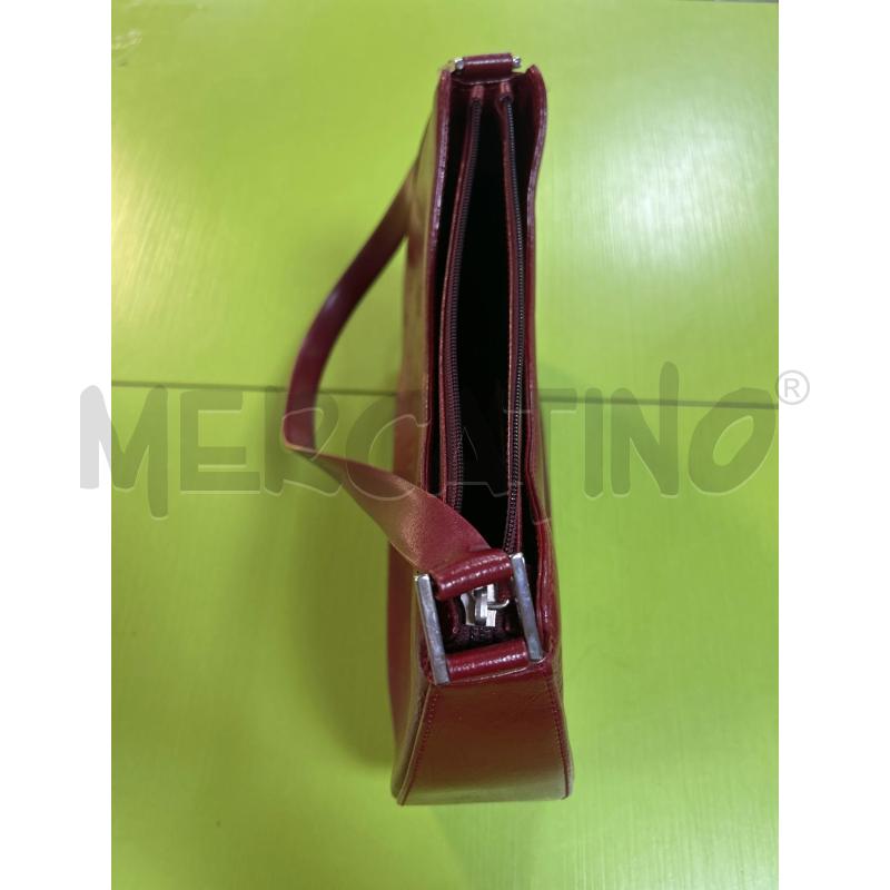 BORSA DONNA BYBLOS ROSSA PELLE | Mercatino dell'Usato Ciampino 2