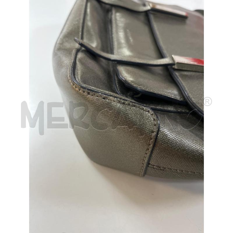 BORSA DONNA CARTELLA COCCINELLE BRONZO  | Mercatino dell'Usato Ciampino 4
