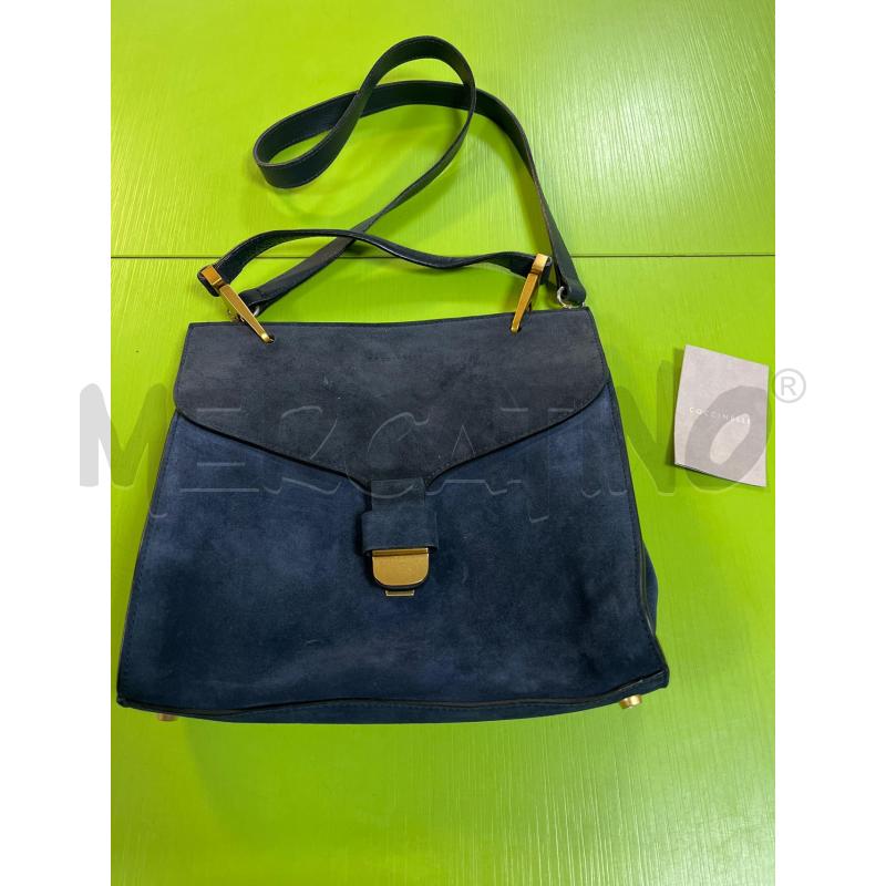 BORSA DONNA COCCINELLE BLU | Mercatino dell'Usato Ciampino 1