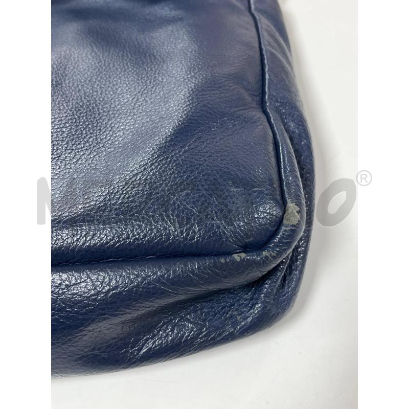 BORSA DONNA DA PC/LAVORO MANDARINA DUCK BLU PELLE DIFETTO ANGOLI | Mercatino dell'Usato Ciampino 5