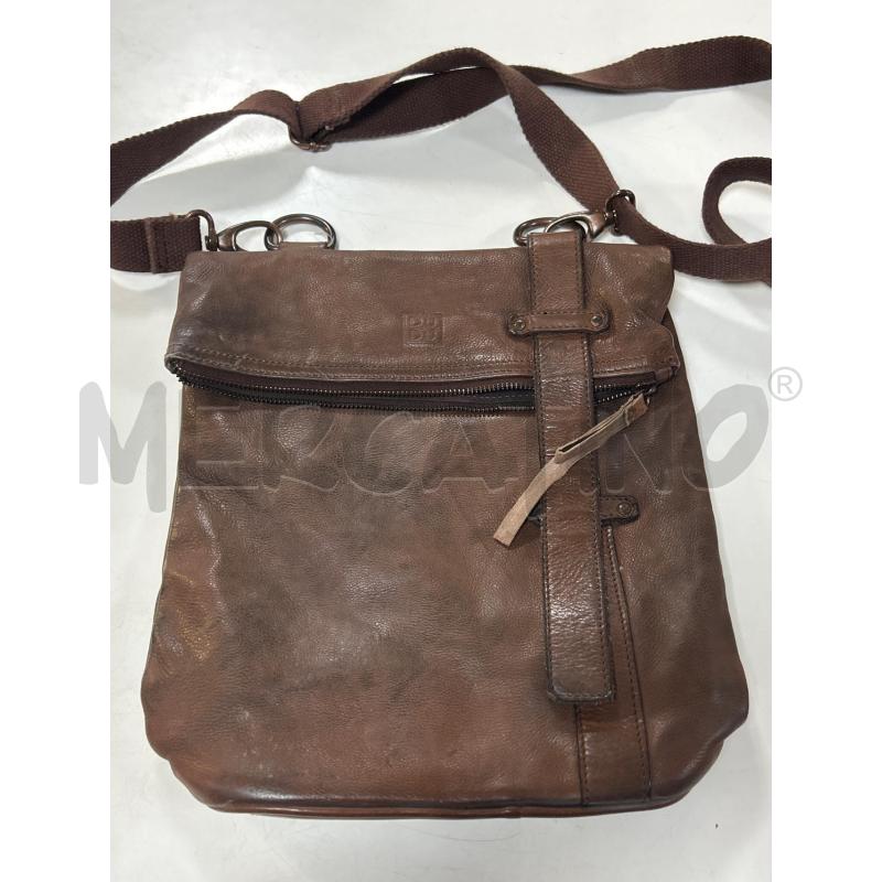 BORSA DONNA DUDU IN PELLE MARRONE  | Mercatino dell'Usato Ciampino 1