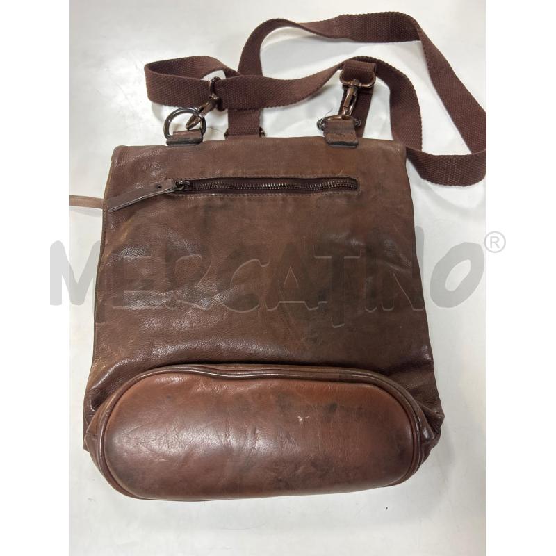 BORSA DONNA DUDU IN PELLE MARRONE  | Mercatino dell'Usato Ciampino 2