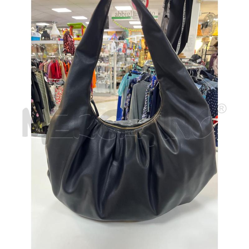 BORSA DONNA ECOP MEZZALUNA NERA TWINSET | Mercatino dell'Usato Ciampino 1