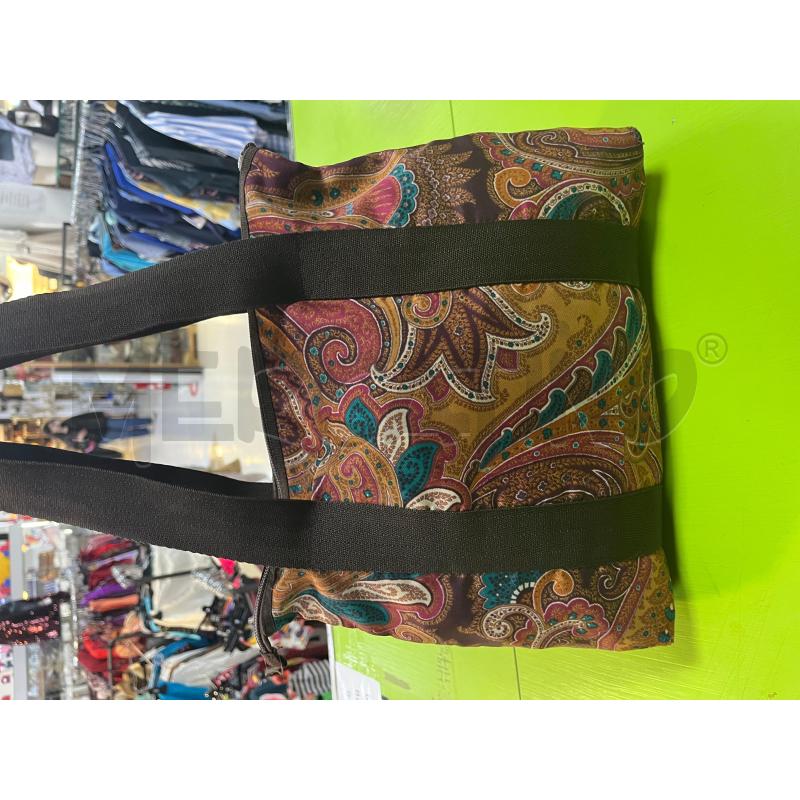 BORSA DONNA ETRO TESSUTO FANTASIA MARRONE | Mercatino dell'Usato Ciampino 4
