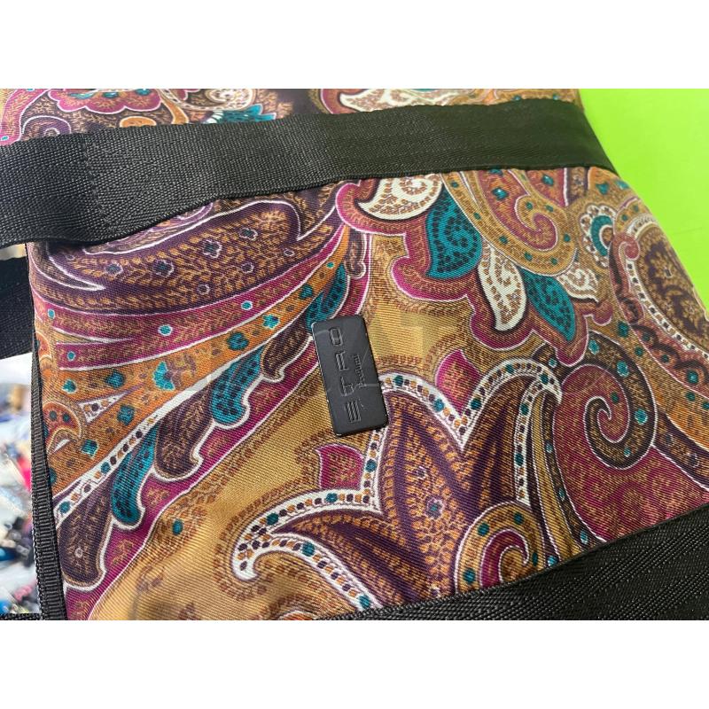 BORSA DONNA ETRO TESSUTO FANTASIA MARRONE | Mercatino dell'Usato Ciampino 5