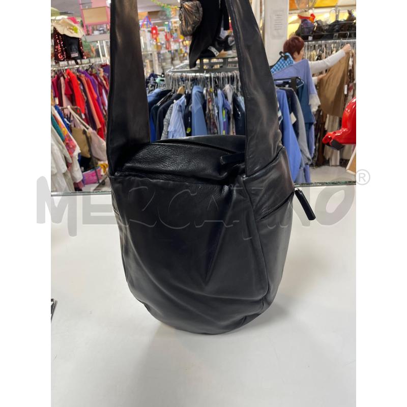 BORSA DONNA FAUSTO SANTINI NERA PELLE STR MARRONE | Mercatino dell'Usato Ciampino 2