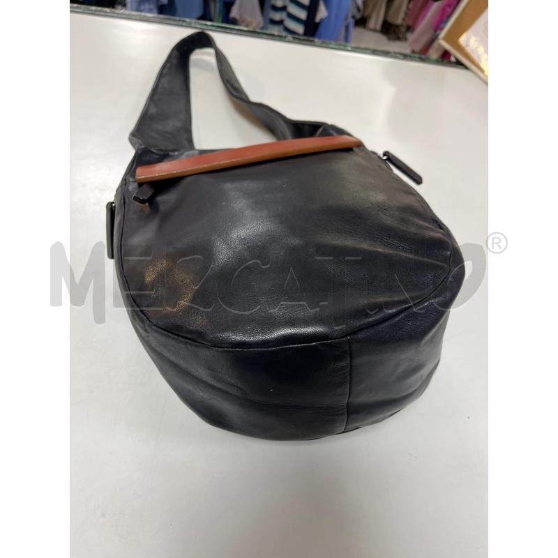 BORSA DONNA FAUSTO SANTINI NERA PELLE STR MARRONE | Mercatino dell'Usato Ciampino 3