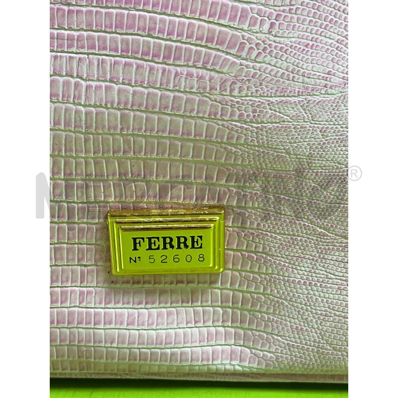 BORSA DONNA FERRE ROSA  | Mercatino dell'Usato Ciampino 2