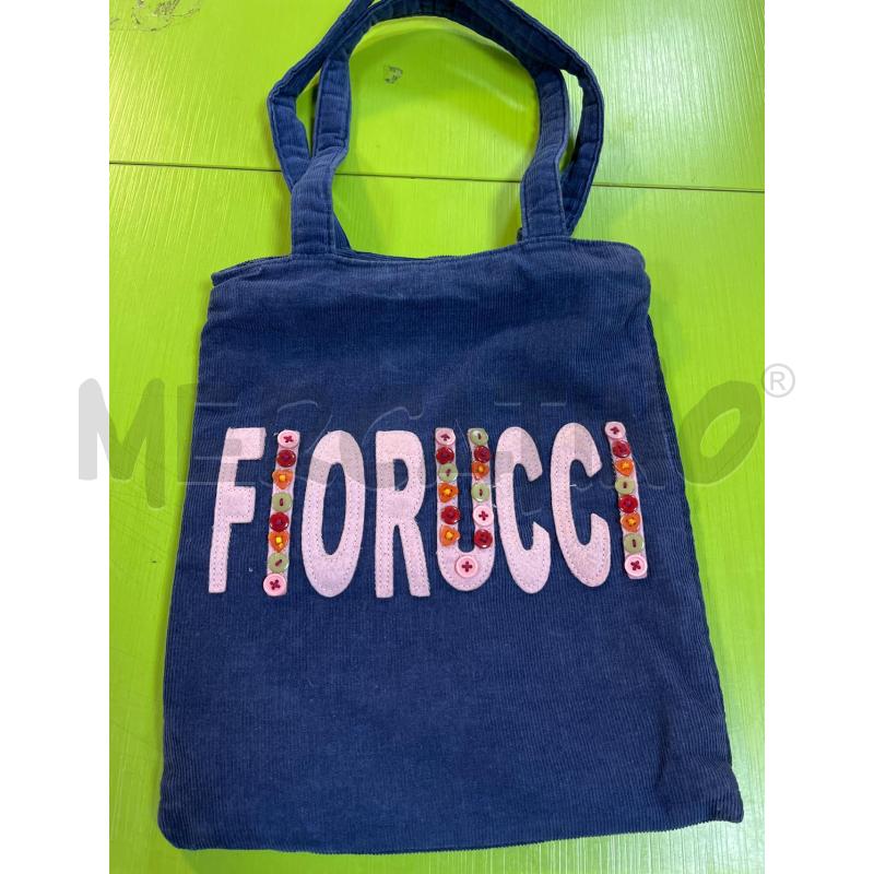 BORSA DONNA FIORUCCI BLU | Mercatino dell'Usato Ciampino 1