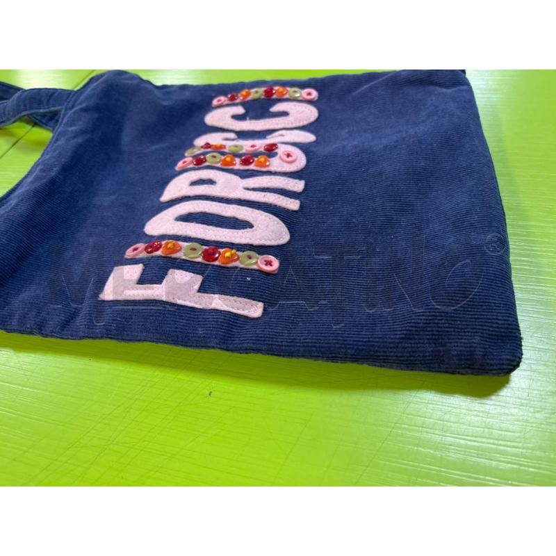 BORSA DONNA FIORUCCI BLU | Mercatino dell'Usato Ciampino 2