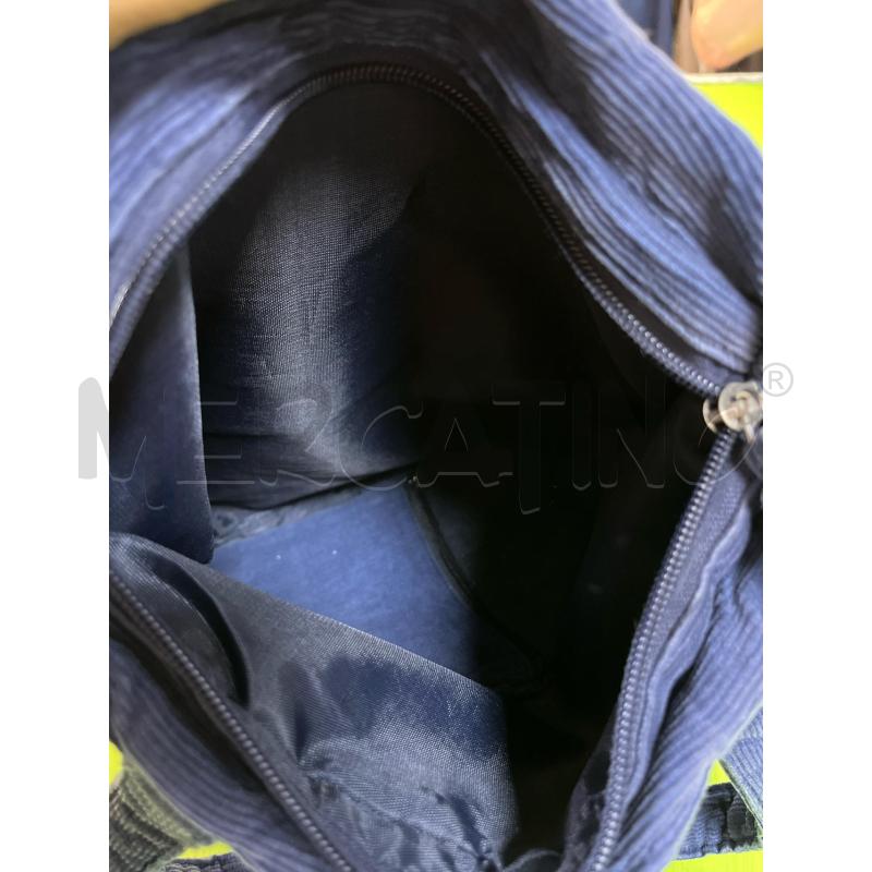 BORSA DONNA FIORUCCI BLU | Mercatino dell'Usato Ciampino 5