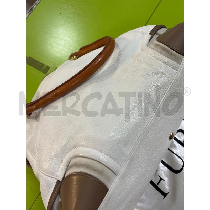 BORSA DONNA FURLA BIANCA PELLE  | Mercatino dell'Usato Ciampino 3