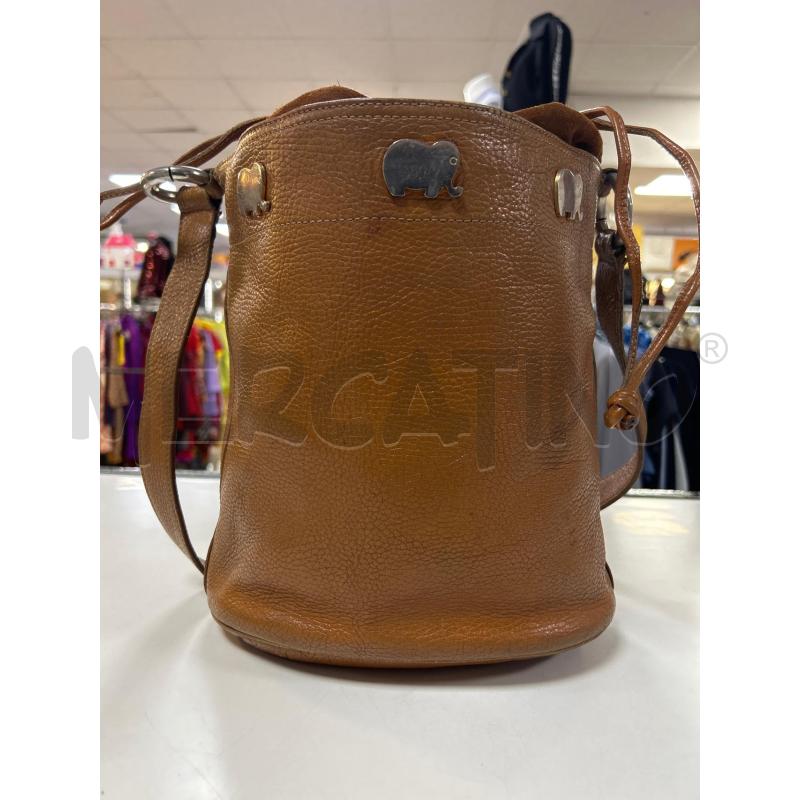 BORSA DONNA FURLA IN PELLE DECORO ELEFANTINI | Mercatino dell'Usato Ciampino 1