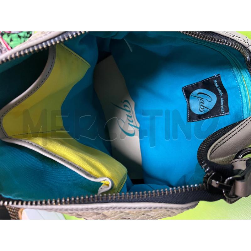 BORSA DONNA GABS MARR PELLE LATO INTRECCIATO | Mercatino dell'Usato Ciampino 4