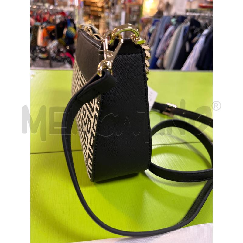 BORSA DONNA GAELLE NERA BIANCA NUOVA | Mercatino dell'Usato Ciampino 3