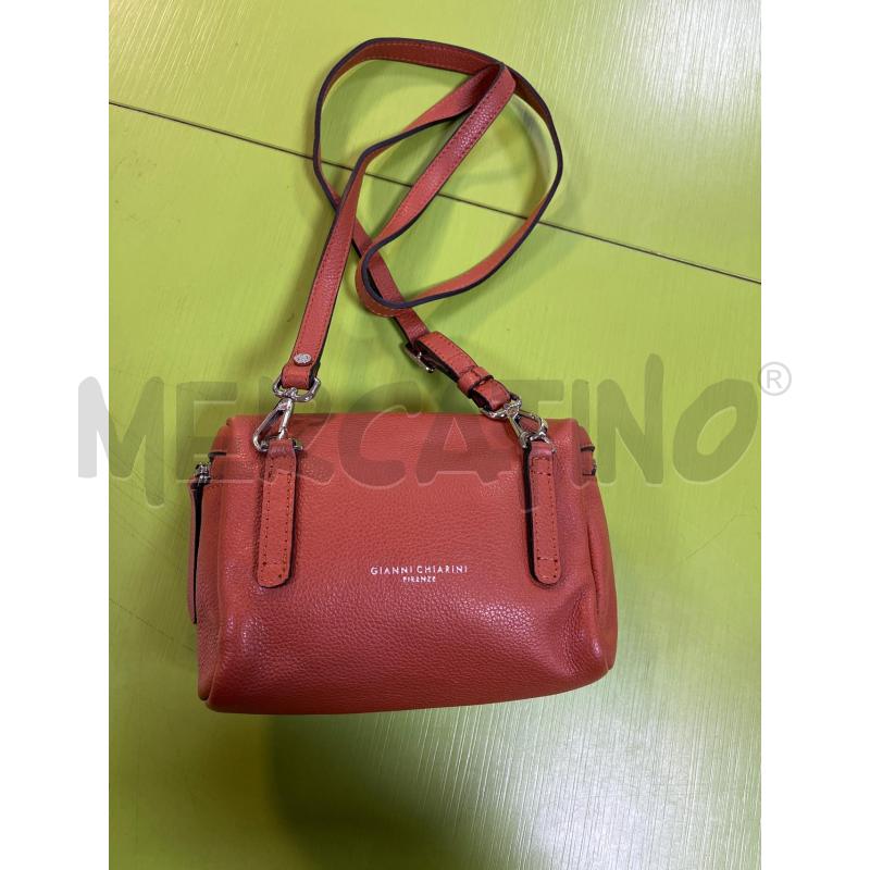 BORSA DONNA GIANNI CHIARINI PELLE RUGGINE | Mercatino dell'Usato Ciampino 1