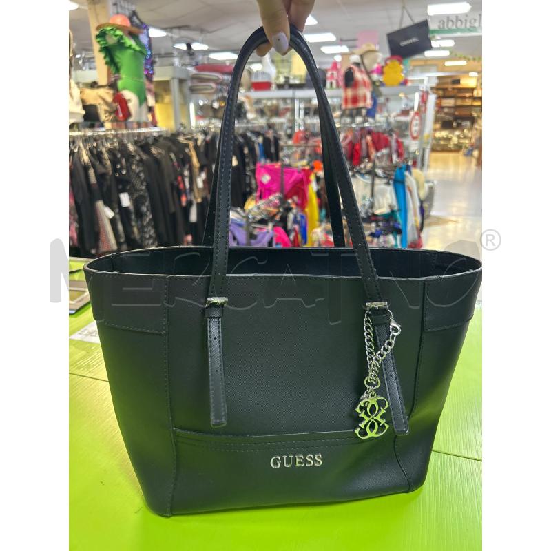 BORSA DONNA GUESS NERO A MANO | Mercatino dell'Usato Ciampino 1