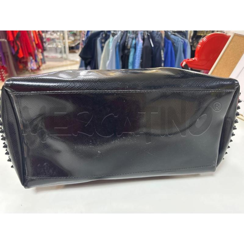 BORSA DONNA GUM NERA BORCHIE NERE NO TRACOLLA | Mercatino dell'Usato Ciampino 4