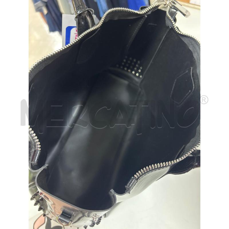 BORSA DONNA GUM NERA BORCHIE NERE NO TRACOLLA | Mercatino dell'Usato Ciampino 5