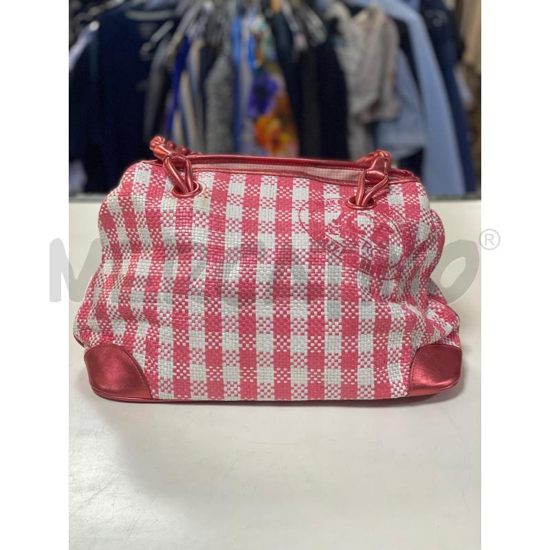 BORSA DONNA ICEBERG FUCSIA BIANCA  | Mercatino dell'Usato Ciampino 1