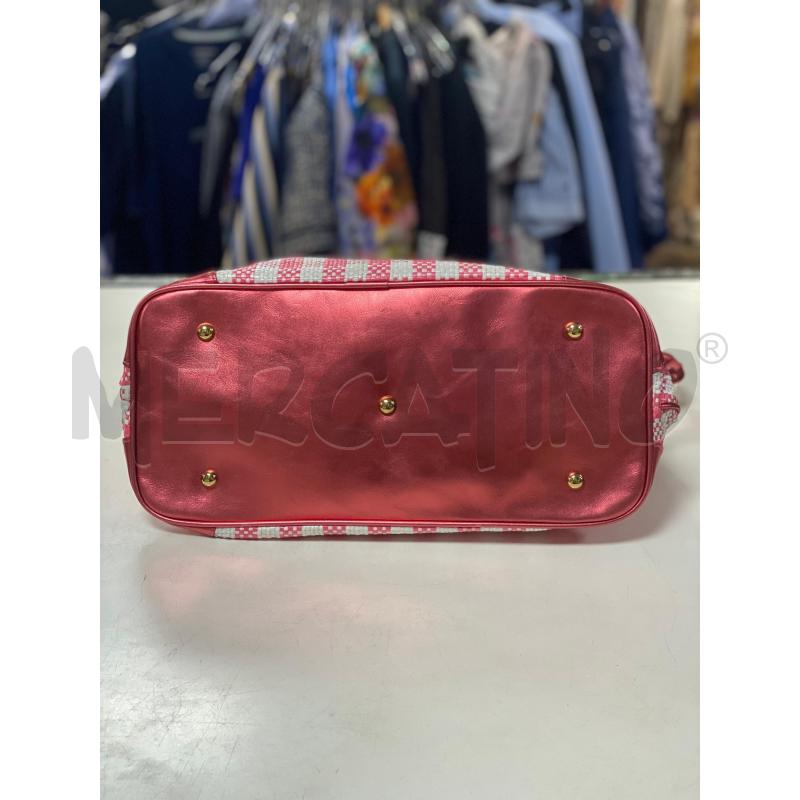 BORSA DONNA ICEBERG FUCSIA BIANCA  | Mercatino dell'Usato Ciampino 3