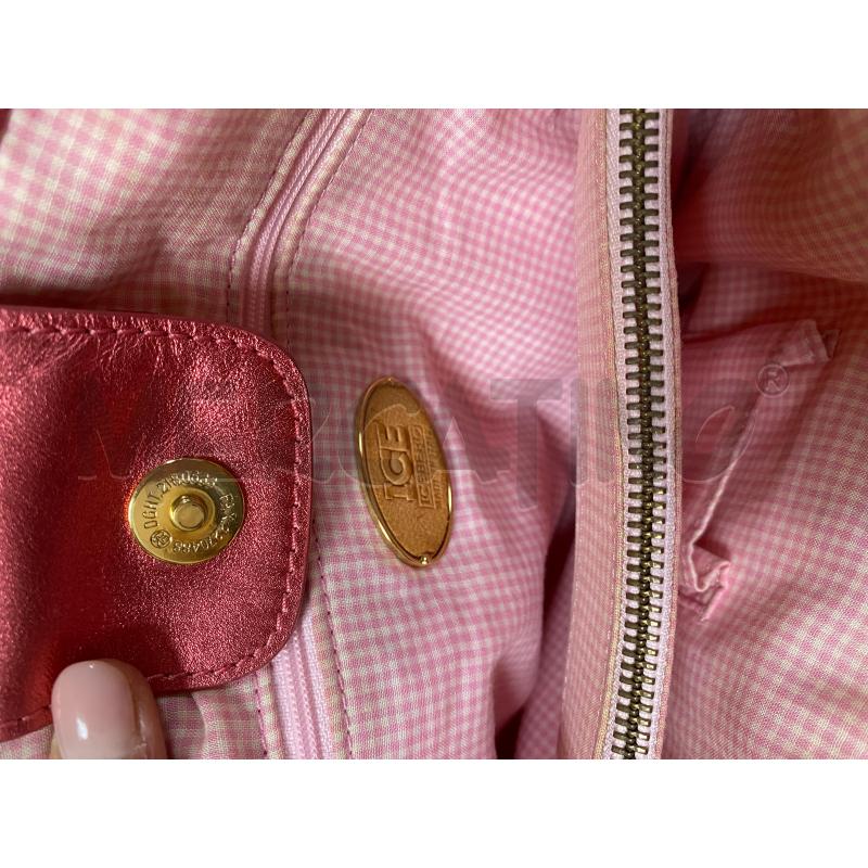 BORSA DONNA ICEBERG FUCSIA BIANCA  | Mercatino dell'Usato Ciampino 5
