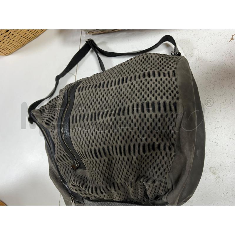 BORSA DONNA IXOS PELLE SCAMO NERA E GRIGIA | Mercatino dell'Usato Ciampino 1