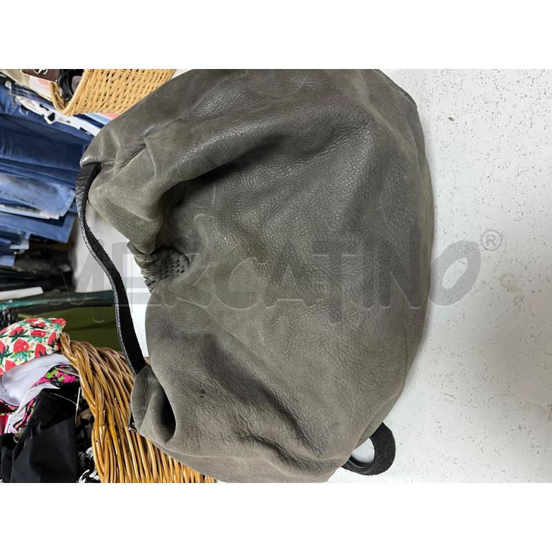 BORSA DONNA IXOS PELLE SCAMO NERA E GRIGIA | Mercatino dell'Usato Ciampino 2
