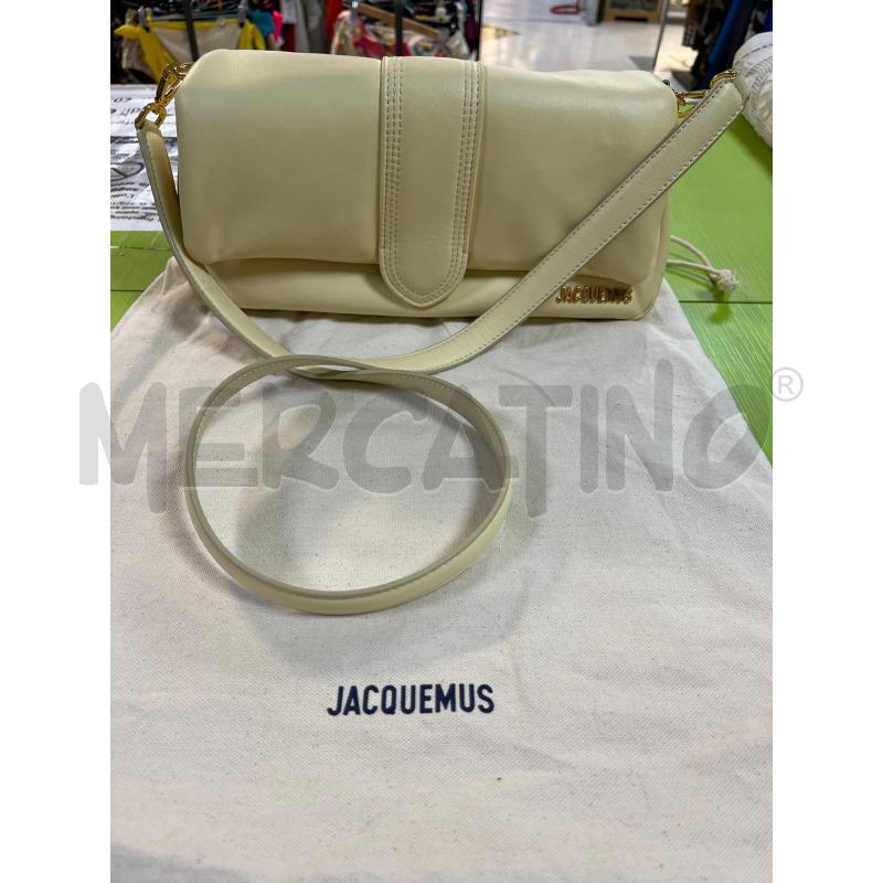 BORSA DONNA JACQUEMUS BAMBINO GRANDE SOFT | Mercatino dell'Usato Ciampino 1