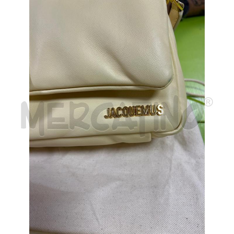 BORSA DONNA JACQUEMUS BAMBINO GRANDE SOFT | Mercatino dell'Usato Ciampino 3