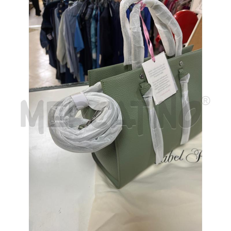 BORSA DONNA LABEL ROSE NUOVA VERDE  | Mercatino dell'Usato Ciampino 4