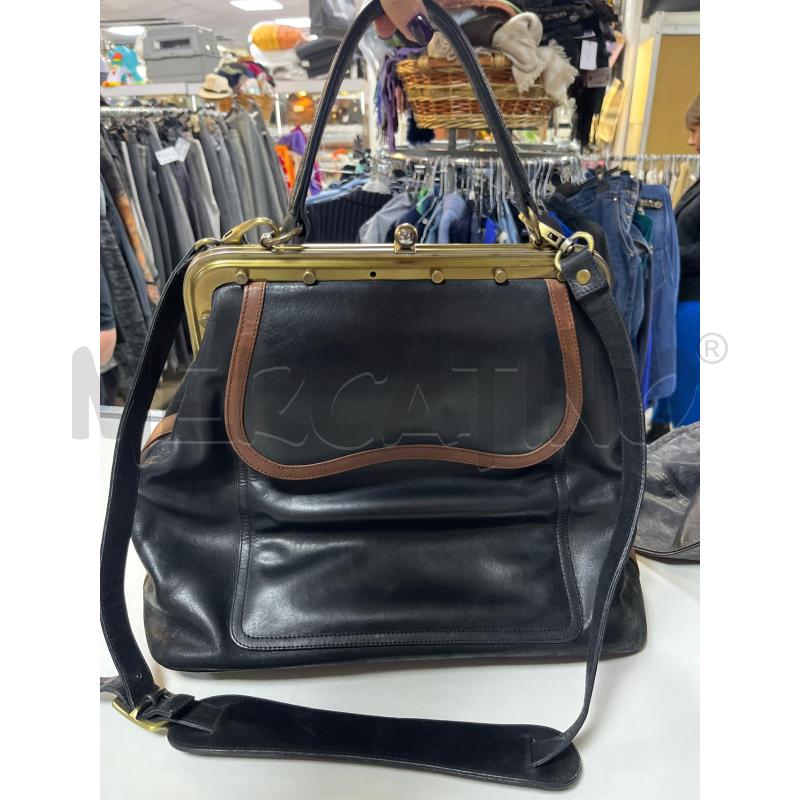 BORSA DONNA LALA QUEEN PELLE NERA | Mercatino dell'Usato Ciampino 1