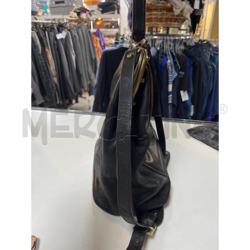 BORSA DONNA LALA QUEEN PELLE NERA | Mercatino dell'Usato Ciampino 2