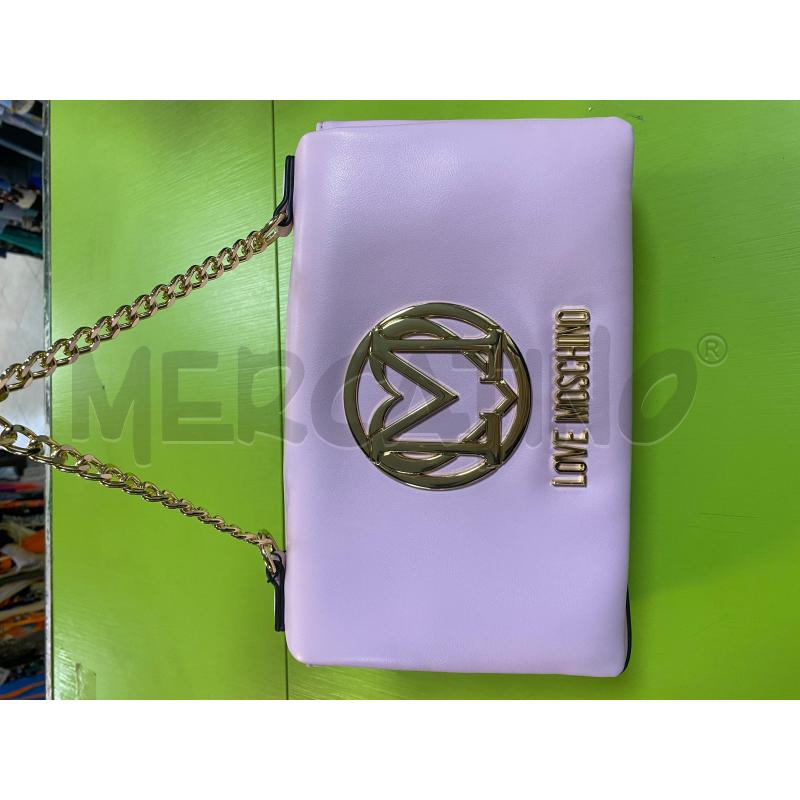 BORSA DONNA LOVE MOSCHINO NUOVA ROSA | Mercatino dell'Usato Ciampino 1
