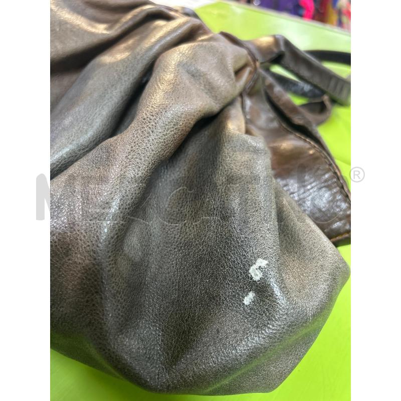 BORSA DONNA MAJO IN PELLE MARRONE MAXI | Mercatino dell'Usato Ciampino 3