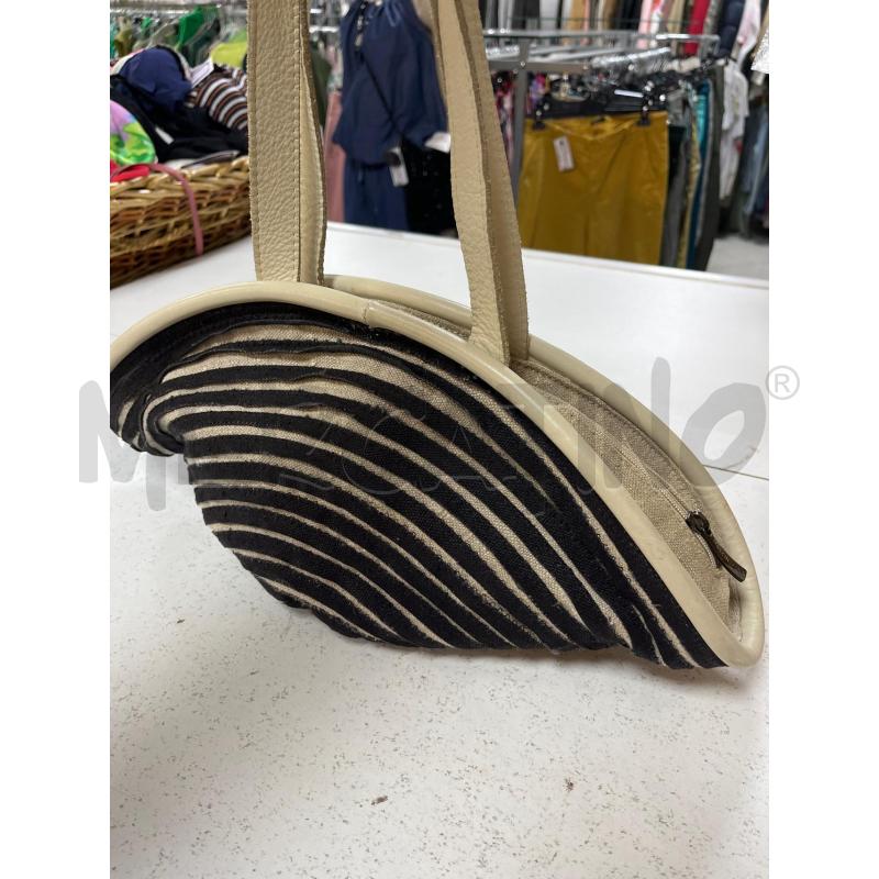 BORSA DONNA MAJO STR BEIGE NERE | Mercatino dell'Usato Ciampino 2