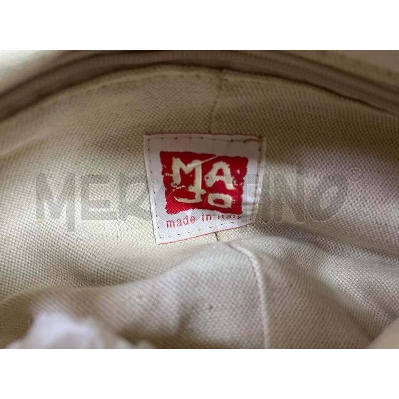 BORSA DONNA MAJO STR BEIGE NERE | Mercatino dell'Usato Ciampino 5