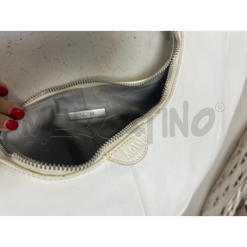 BORSA DONNA MAM IN PELLE BIANCA  | Mercatino dell'Usato Ciampino 4