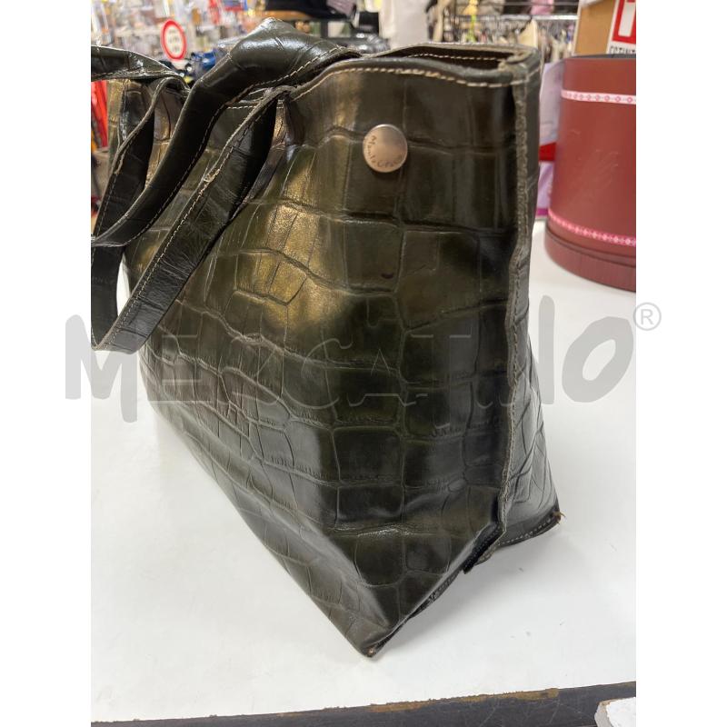 BORSA DONNA MANILA GRACE VERDONE PELLE | Mercatino dell'Usato Ciampino 2