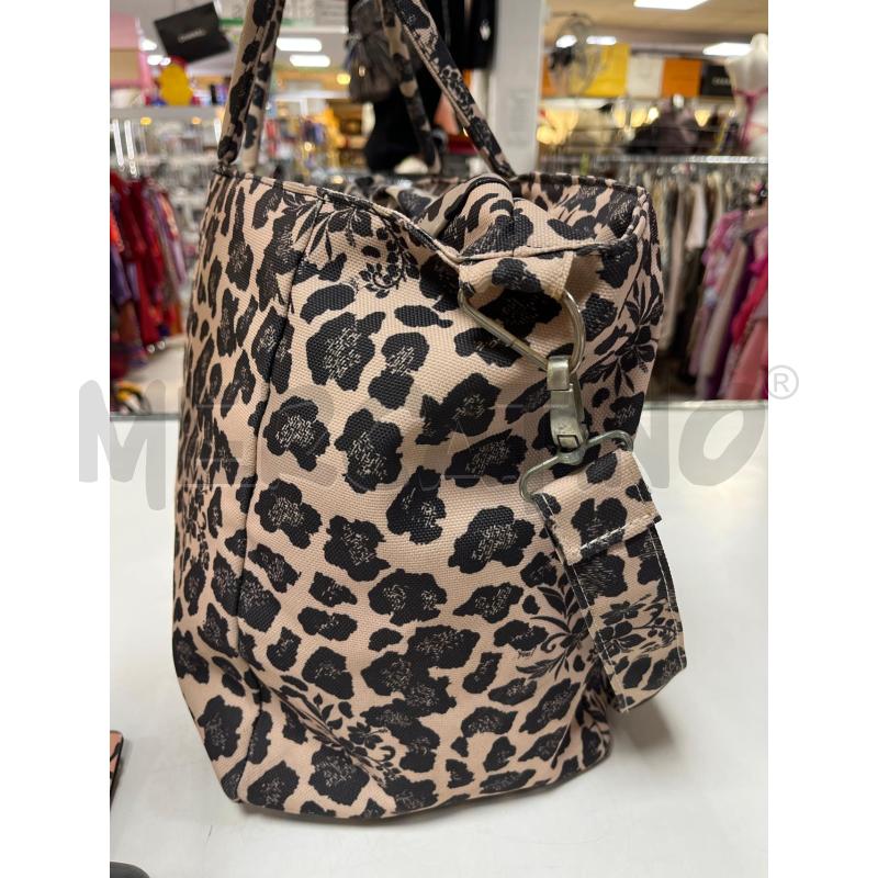BORSA DONNA MAREF**K FANT LEOP MARR NERA FIORI | Mercatino dell'Usato Ciampino 3