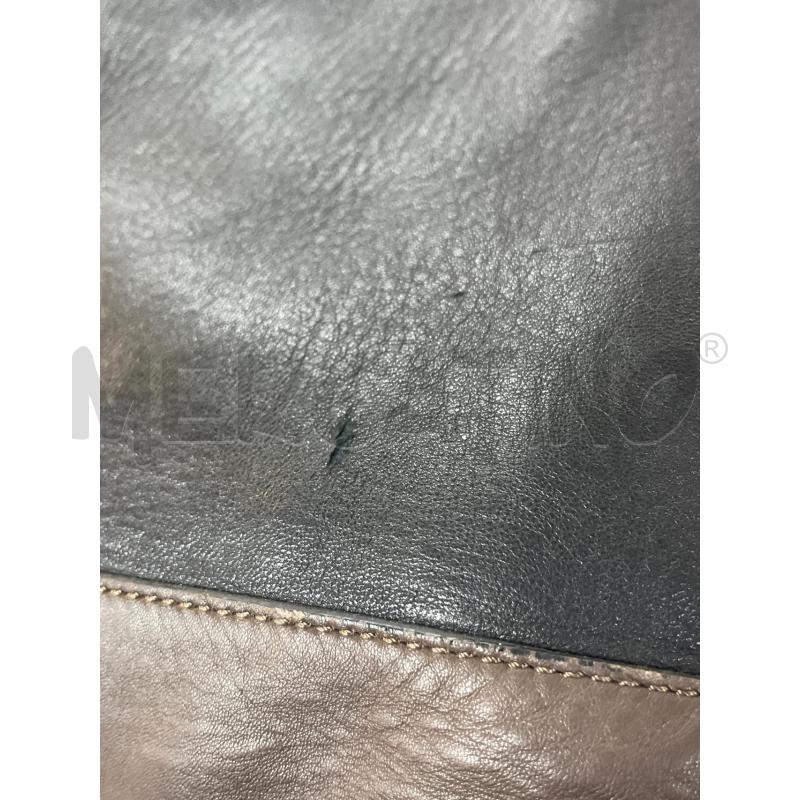 BORSA DONNA MARNI IN PELLE NERA VERDE E MARRONE | Mercatino dell'Usato Ciampino 4