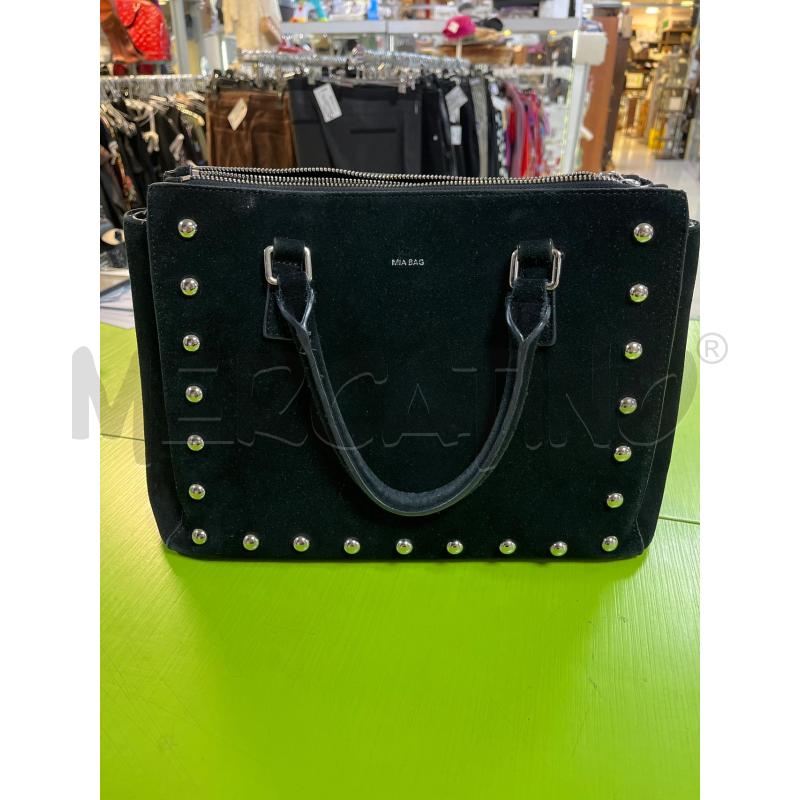 BORSA DONNA MIA BAG NERA SCAMO BORCHIE RIF | Mercatino dell'Usato Ciampino 1