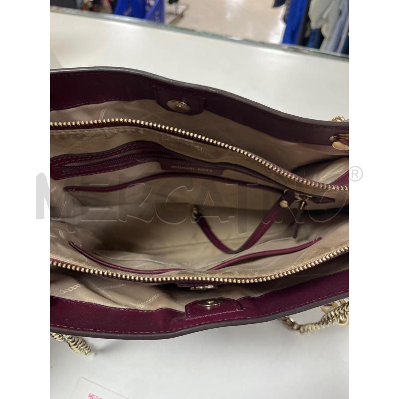 BORSA DONNA MICHAEL KORS BORDEAUX  | Mercatino dell'Usato Ciampino 3