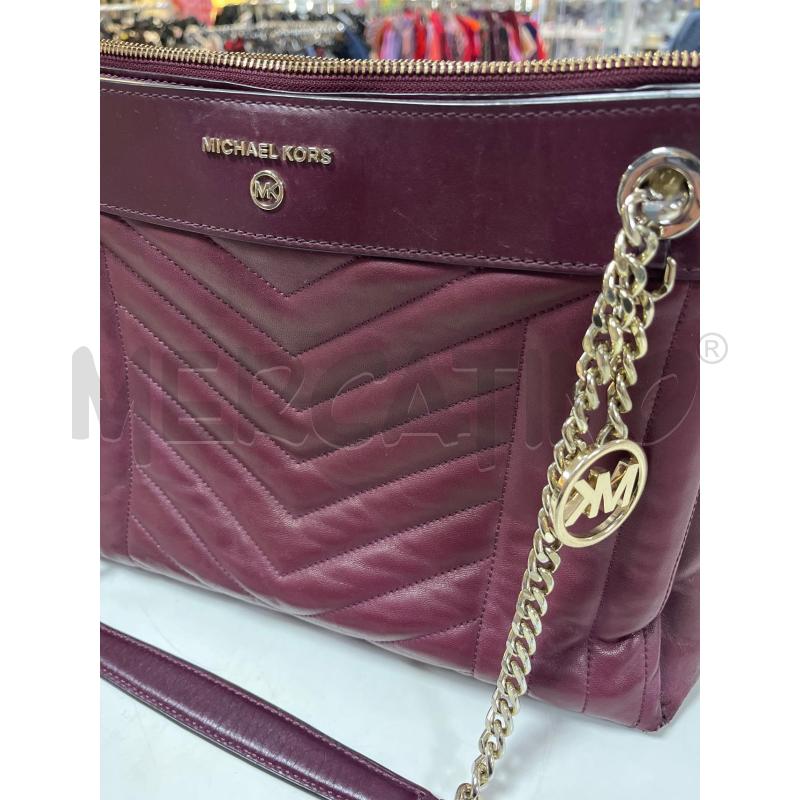 BORSA DONNA MICHAEL KORS BORDEAUX  | Mercatino dell'Usato Ciampino 4