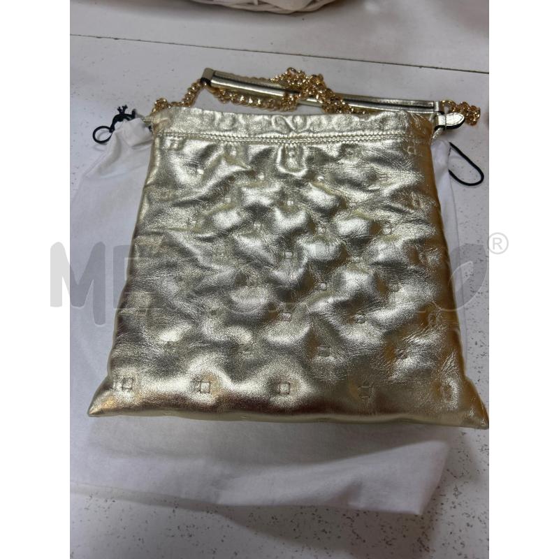 BORSA DONNA MOSCHINO COUTURE IN PELLE DORATA | Mercatino dell'Usato Ciampino 2