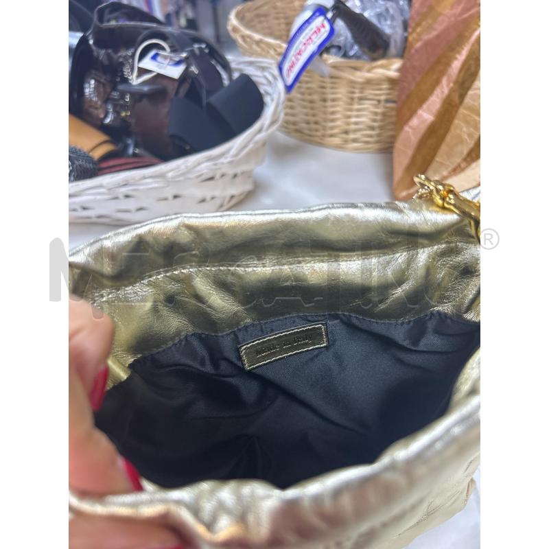 BORSA DONNA MOSCHINO COUTURE IN PELLE DORATA | Mercatino dell'Usato Ciampino 3